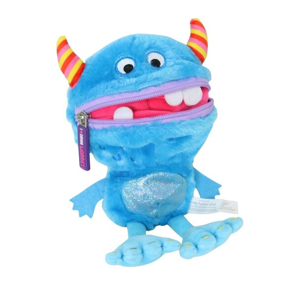 Make Believe Ideas The Very Hungry Worry Monster Zippered Mouth Pocket Plush Toy - Picture 1 of 12